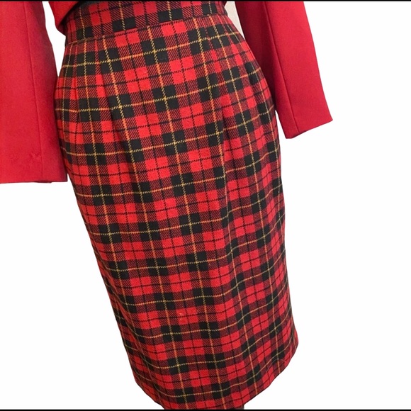 Vintage Cropped Jacket and Wool Skirt Petite Small - Picture 3 of 8